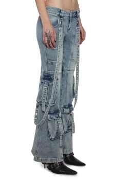 Generation Kiss Bottoms|Pants*Aurora Cargo Jeans