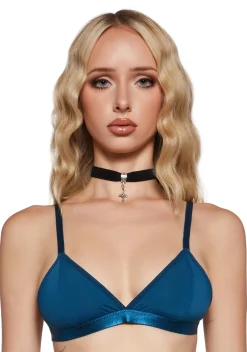 Current Mood Lingerie*Awe Struck Bralette - Blue