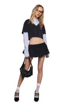 Generation Kiss Tops|Plus*Azure Graphic Long Sleeve Top