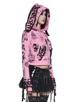 Current Mood Outerwear|Sweatshirts & Hoodies*Babe Breaking Tradition Bunny Ear Jacket