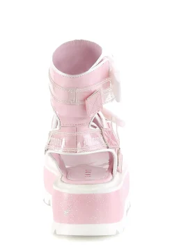 Demonia Platforms|Sandals*Baby Pink Slacker-15B Platform Sandals
