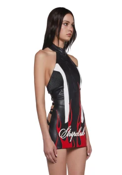 Namilia Dresses*Backless Stripclub Dress