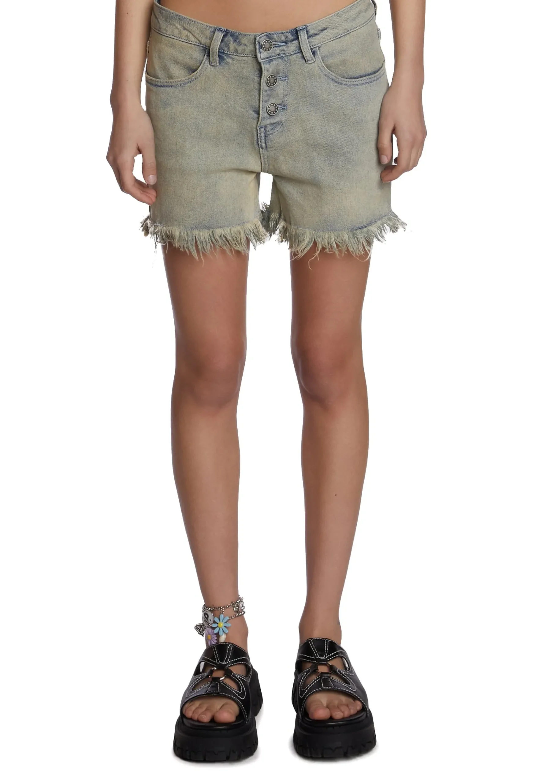 dELiA*s by Dolls Kill Bottoms|Shorts*Backstage Darlings Denim Shorts