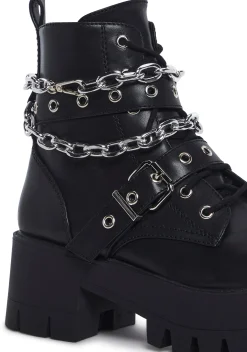 Current Mood Boots|Platforms*Bad Girl Blues Platform Boots