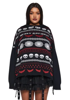 The Grave Girls Tops|Plus*Baddie List Knit Sweater