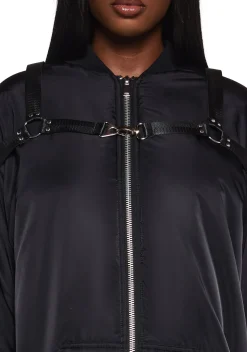 Poster Grl Outerwear|Sweatshirts & Hoodies*Baddie Undercover Oversized Bomber Jacket