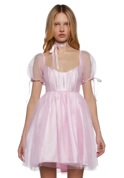 Sugar Thrillz Dresses*Balcony Romance Babydoll Dress