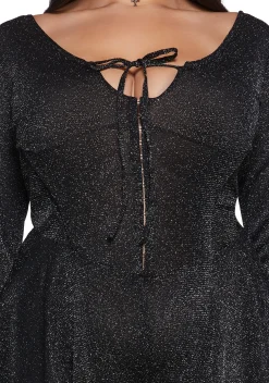 Current Mood Plus*Ball Drop Glitter Playsuit