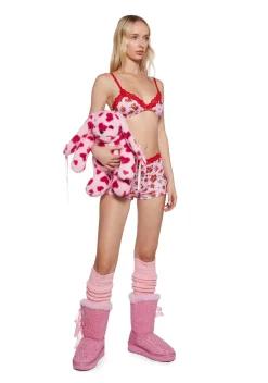 Sugar Thrillz Lingerie|Plus*Be Mine Tonight Knit Bra