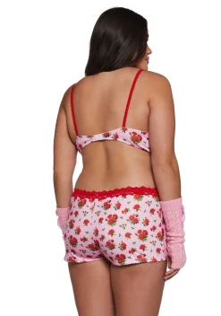 Sugar Thrillz Lingerie|Plus*Be Mine Tonight Knit Bra
