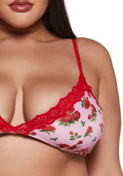 Sugar Thrillz Lingerie|Plus*Be Mine Tonight Knit Bra
