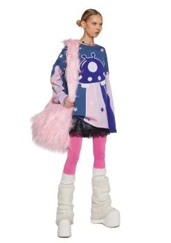 dELiA*s by Dolls Kill Tops|Plus*Beam Me Up Intarsia Sweater