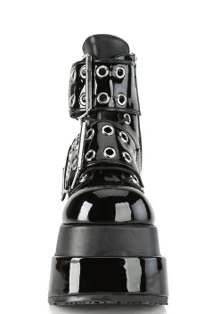 Demonia Boots*BEAR-104 Susperia Patent Platforms