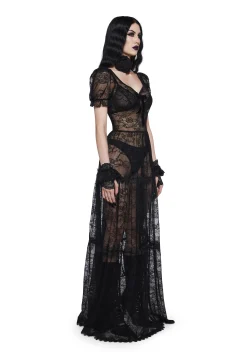 Widow Dresses|Plus*Beautiful Apparition Maxi Dress