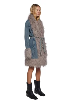 dELiA*s by Dolls Kill Outerwear*Beautiful Decay Denim Coat