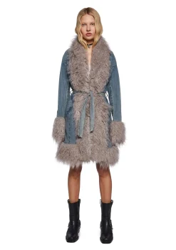 dELiA*s by Dolls Kill Outerwear*Beautiful Decay Denim Coat