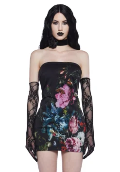 Widow Dresses|Mini Dresses*Beauty In Darkness Mini Dress