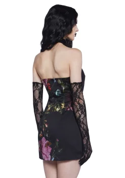 Widow Dresses|Mini Dresses*Beauty In Darkness Mini Dress