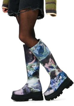 Koi Footwear Boots|Platforms*Bedward Long Boots