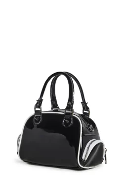 Dolls Kill x Slipknot Bags*Before I Forget Bowler Bag - White