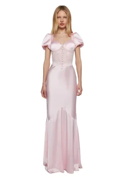 Unholy Dresses*Belle Kiss Satin Gown