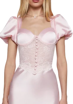 Unholy Dresses*Belle Kiss Satin Gown