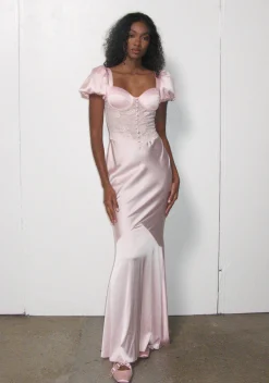 Unholy Dresses*Belle Kiss Satin Gown
