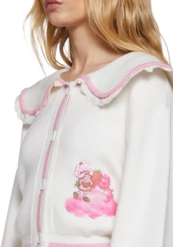 Dolls Kill | Care Bears x Strawberry Shortcake Tops|Plus*Berry Companions Knit Cardigan