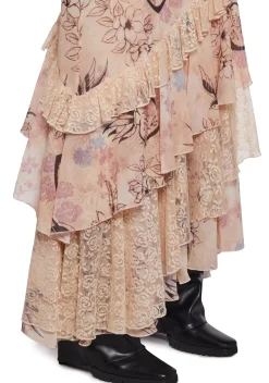 Current Mood Tops|Plus*Beside Me Chiffon Blouse
