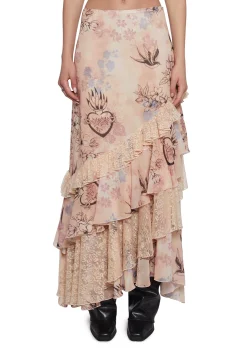 Current Mood Bottoms|Skirts*Beside Me Maxi Skirt