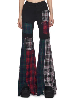 Current Mood Bottoms|Pants*Better Together Plaid Pants