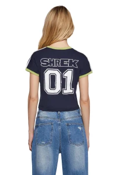 Dolls Kill x Shrek Tops|Plus*Beware Stare Jersey Tee