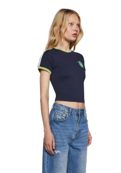 Dolls Kill x Shrek Tops|Plus*Beware Stare Jersey Tee