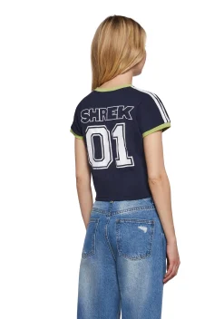 Dolls Kill x Shrek Tops|Plus*Beware Stare Jersey Tee