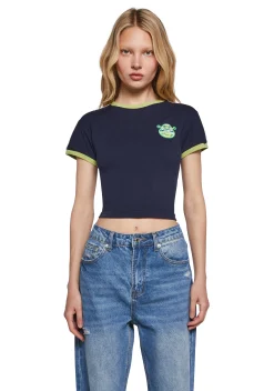 Dolls Kill x Shrek Tops|Plus*Beware Stare Jersey Tee