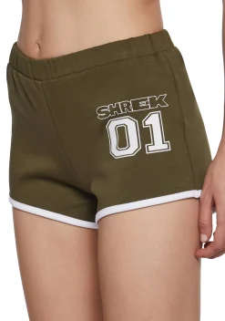 Dolls Kill x Shrek Bottoms|Shorts*Beware Stare Lounge Shorts