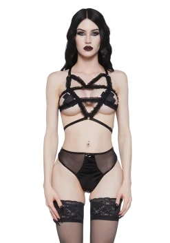 Widow Lingerie*Beyond Nice Harness Bra Top
