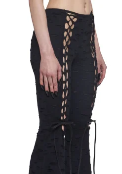 Widow Bottoms|Pants*Beyond The Woods Flare Pants