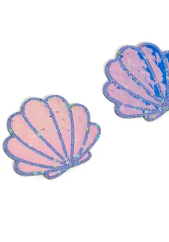 Neva Nude Beauty*Blacklight Mermaid Shell Pasties