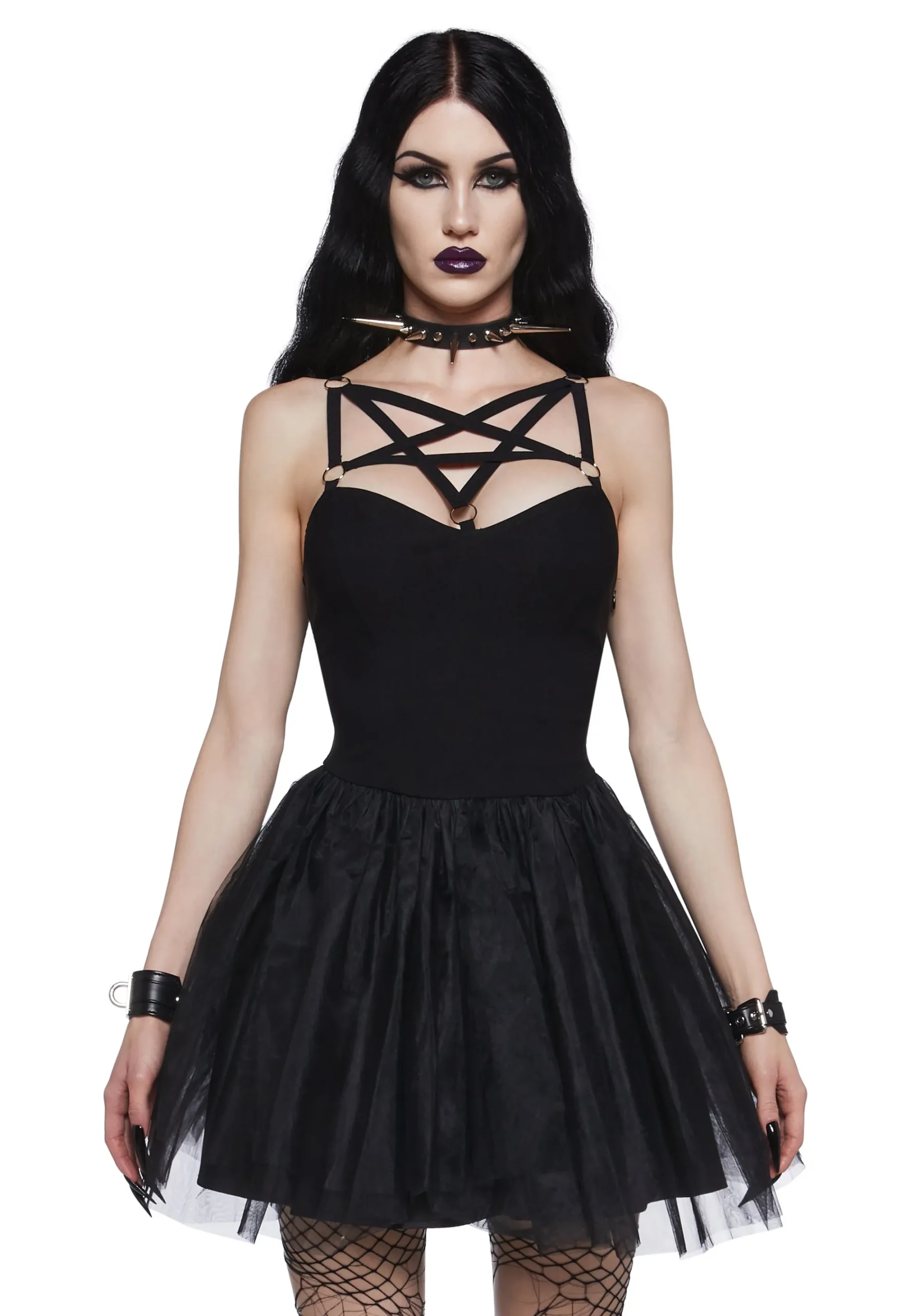 Widow Dresses*Bleak Moonlight Pentagram Dress