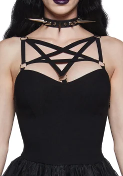 Widow Dresses*Bleak Moonlight Pentagram Dress