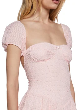 x_New Pink Dresses*Blind Date Fit N’ Flare Dress - Pink