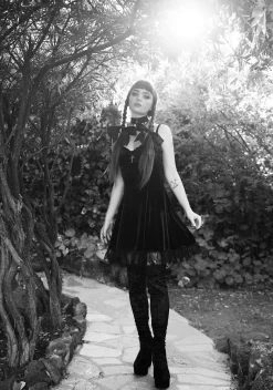 Widow Dresses*Blind Faith Velvet Dress