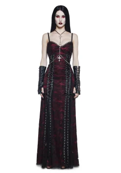 Widow Dresses|Plus*Bloodlust Coven Maxi Dress