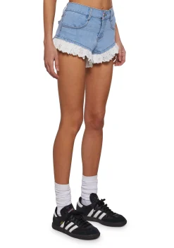 Sugar Thrillz Bottoms|Shorts*Bluebonnet Bliss Denim Shorts