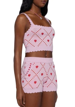Sugar Thrillz Lingerie|Plus*Blushing Delight Lounge Set