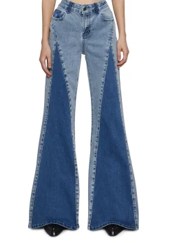 Current Mood Bottoms|Pants*Bohemian Blues Wide Leg Jeans