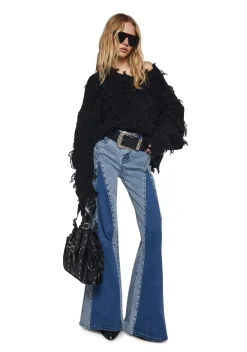 Current Mood Bottoms|Pants*Bohemian Blues Wide Leg Jeans
