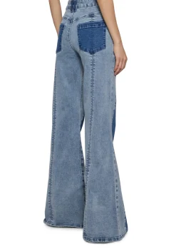 Current Mood Bottoms|Pants*Bohemian Blues Wide Leg Jeans