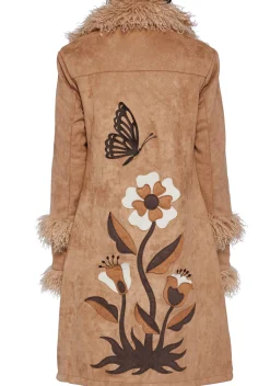 Current Mood Outerwear*Bohemian Groove Faux Suede Jacket